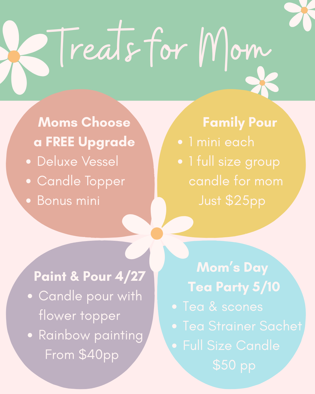 MOTHER'S DAY family pour - Garner