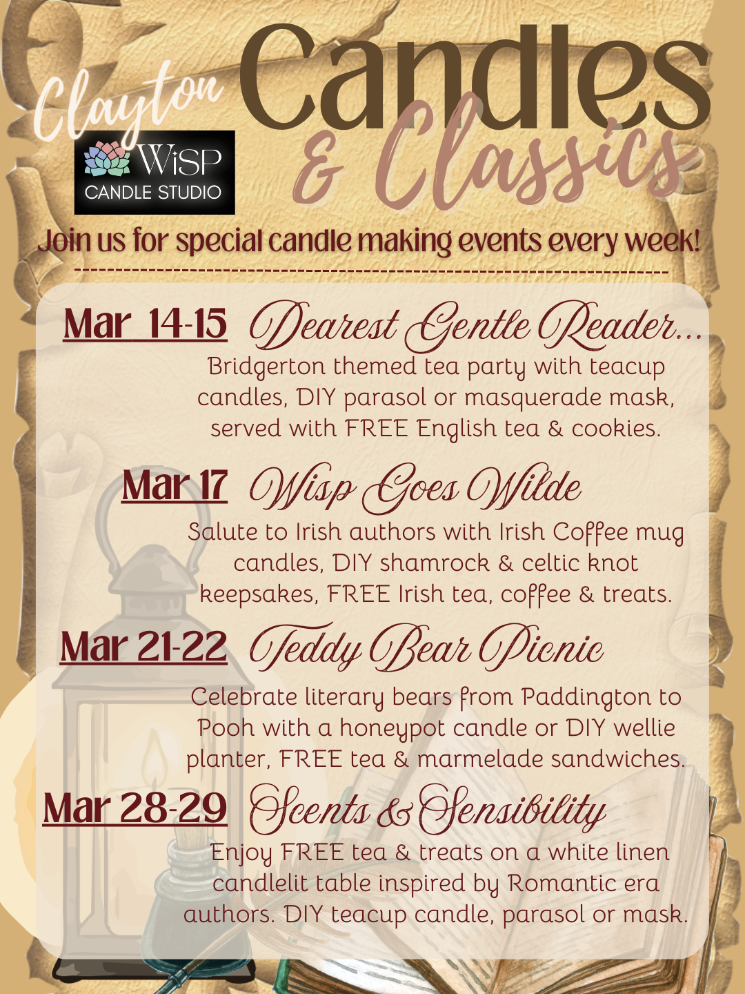 Candles & Classics - Clayton