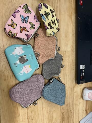 Winter Stocking Stuffer - Coin Purse or Keychain