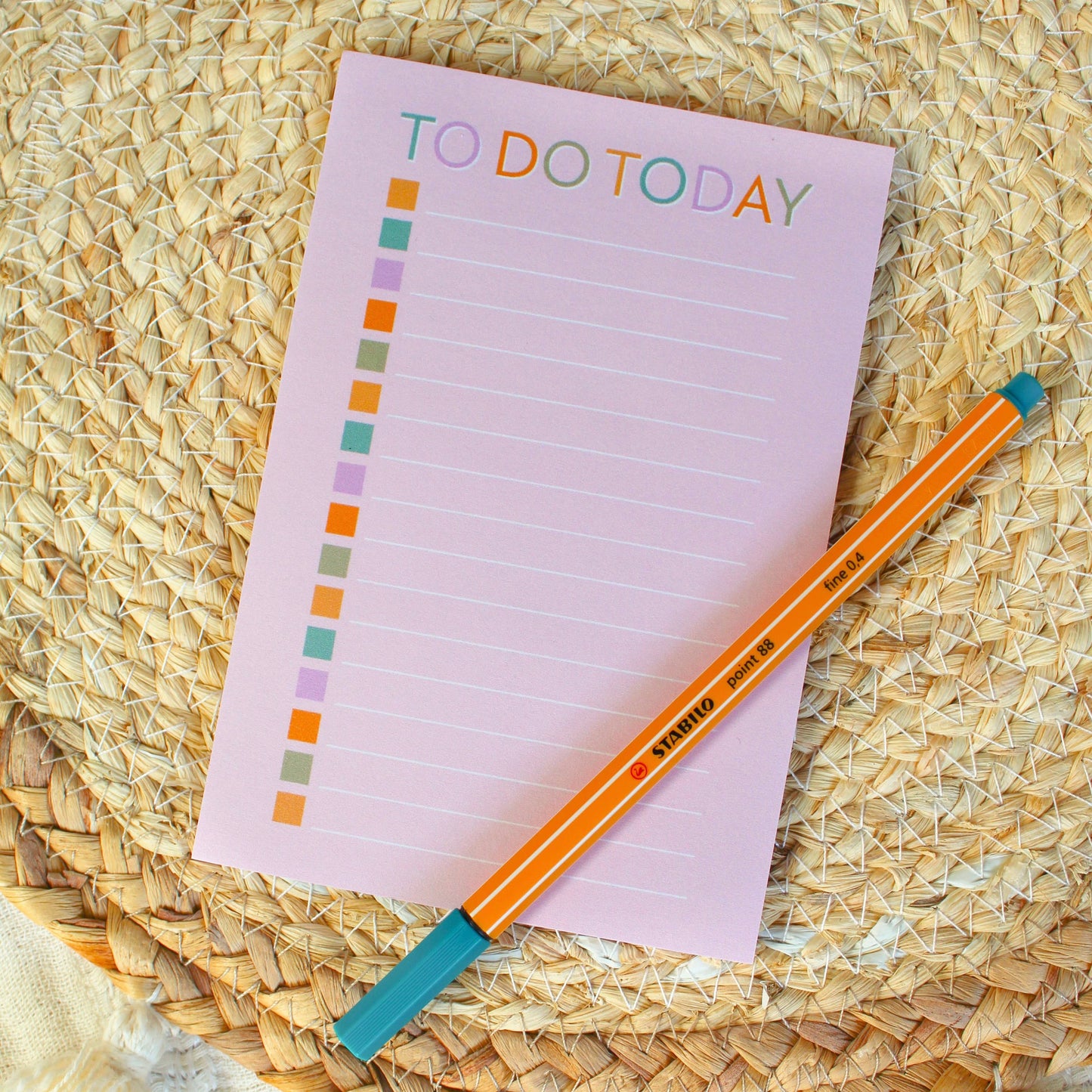 To Do Today Extra Large Post-It® Notes 4x6 in. - White Street Market
