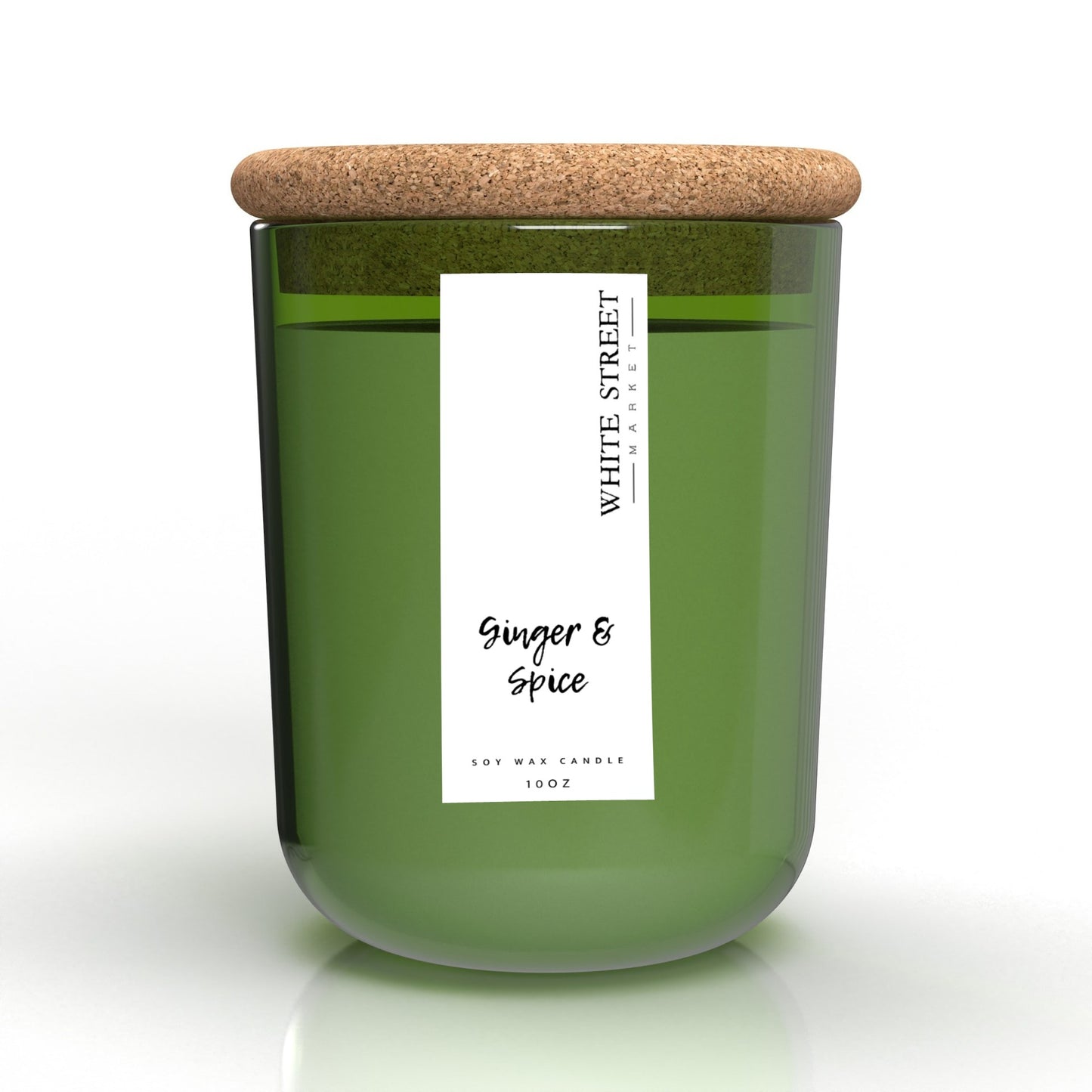 Ginger & Spice 10oz Candle - White Street Market