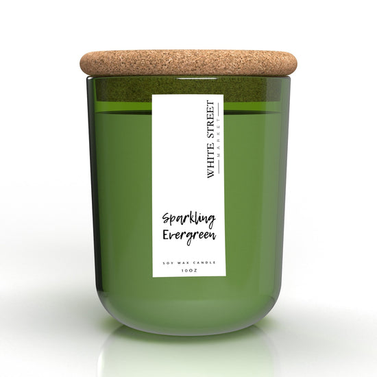 Sparkling Evergreen 10oz Candle - White Street Market