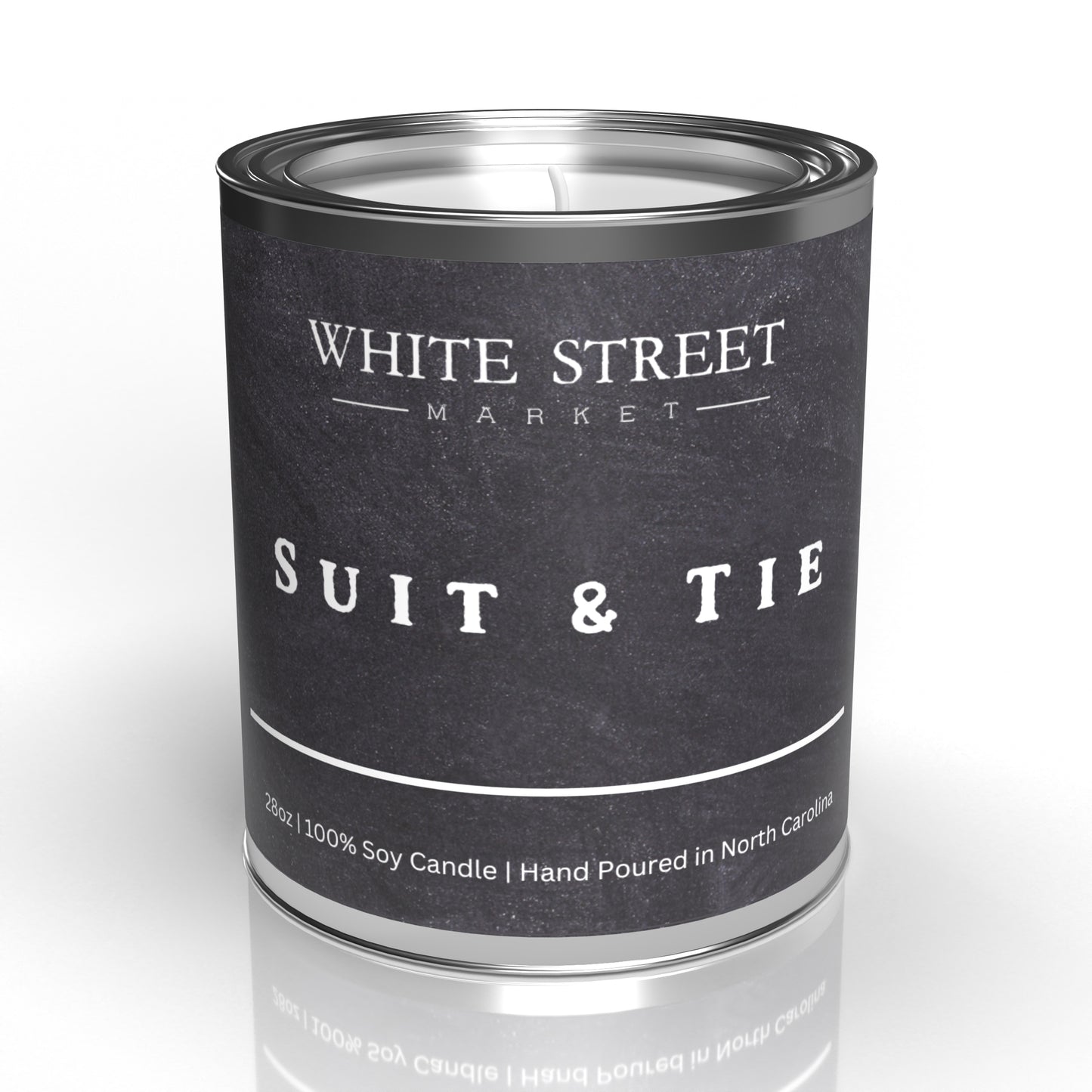 Load image into Gallery viewer, Suit &amp;amp; Tie Candle - White Street Market
