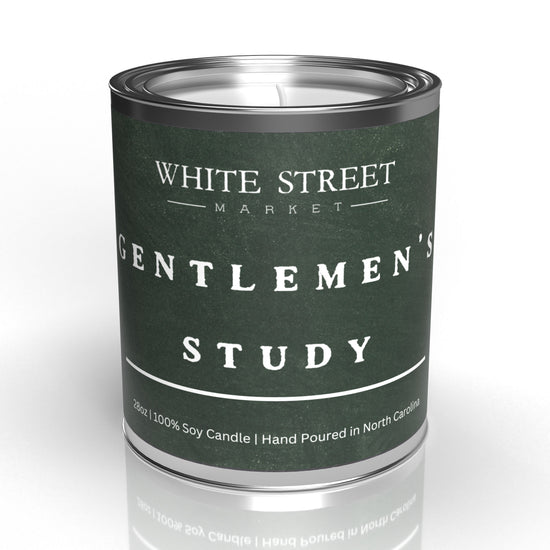 Gentlemen's Study Candle - White Street Market
