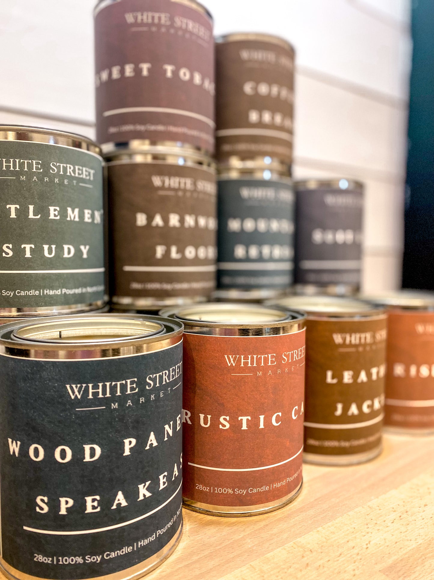 Barnwood Floors Candle - White Street Market