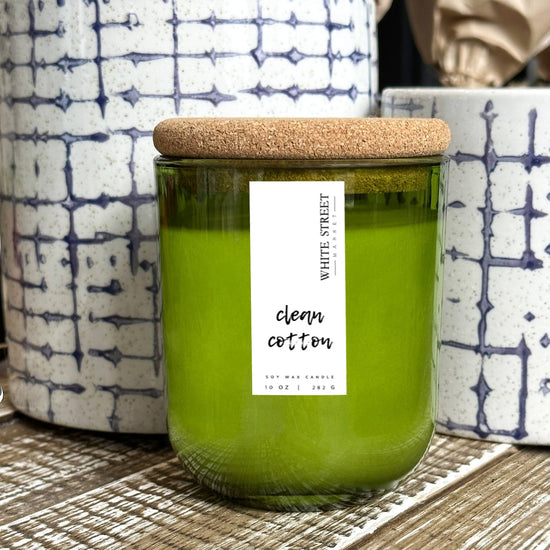 Clean Cotton Candle - White Street Market