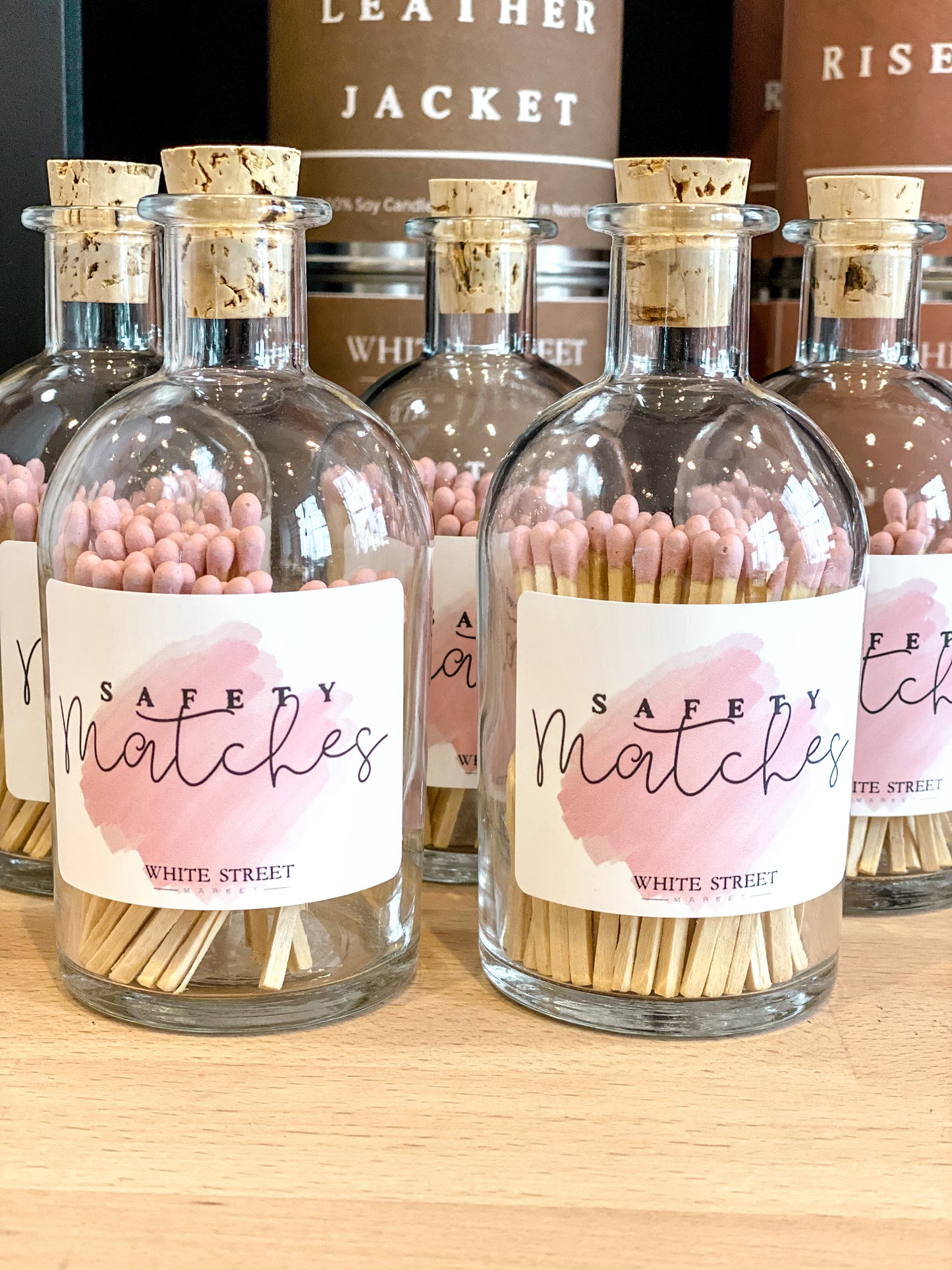 Pink Safety Matches - White Street Market