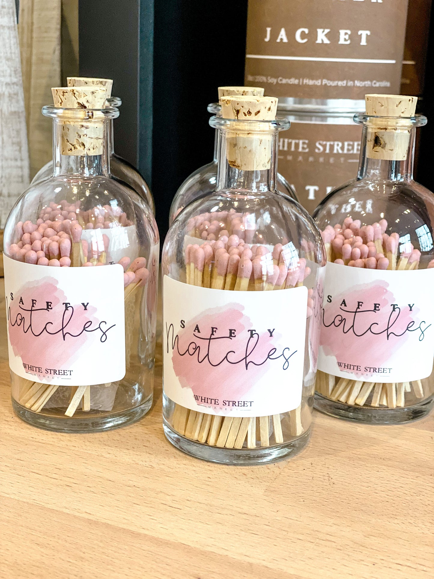Pink Safety Matches - White Street Market